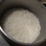 佐賀牛 季楽 銀座  - 釜で炊いたお米