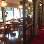 富士屋ホテル ラウンジ - ラウンジ  通話側から