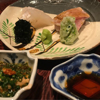 日本料理 晴山 - ●マコカレイ・のどぐろお造り