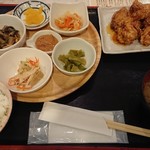 北海道まるごとダイニング うまいっしょ！  - 特製ザンギ定食（タレ）