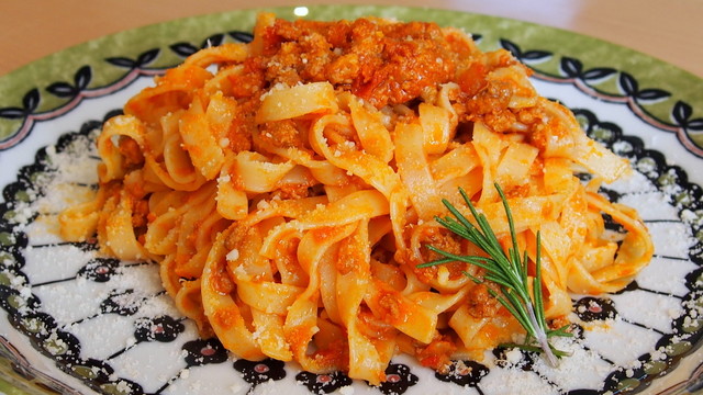 パスタ・アラ・プッタネスカ（Pasta alla PUTTANESCA） - 南福島（イタリアン）の写真