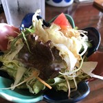 芳賀 - 彩り美しい野菜サラダ（２０１８．４．１２）