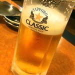 文字屋 - 生ビール