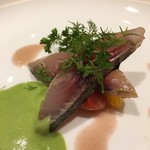 サバの柑橘マリネ