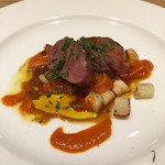 子羊のバジェットロスタ、アスパラガス