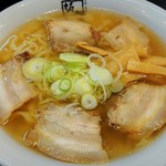 Kitakata ramen bannai koboshi - 喜多方ラーメン 大盛(太麺)