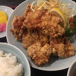 中華料理龍園 - 唐揚げ定食