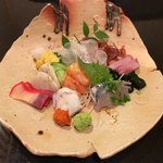 Sushi Teshima - 刺身盛合せ