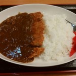 のんたの湯 お食事処 - カツカレー750円