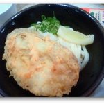 釜ゆでうどん屋本舗 - ぶっかけうどん（並）＋さつまいも天