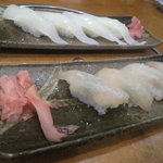 いか＆たいのお寿司