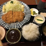 Morino Seseragi Nagomi Shokujidokoro - とんかつ御膳 980円