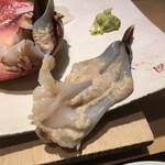 第三春美鮨 - 卵がぱんぱんのとり貝