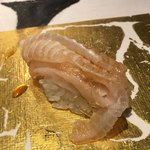 第三春美鮨 - 真子鰈　縁側　1.4kg　刺し網漁　浜〆　千葉県富津