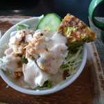 Ni-Go Cafe - 手抜き感の無いサラダ