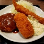 南蛮食堂 - ミックスフライ　850円