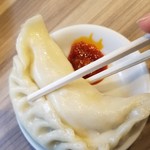 開楽 - 小皿に載せてこの大きさ！