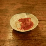 魚津屋 - 白子とトマト