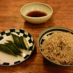 魚津屋 - 香の物　小魚ご飯