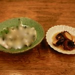 魚津屋 - 小鰯と飯蛸