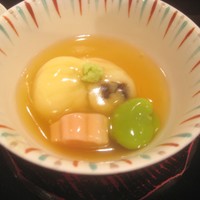帰燕 - 先付（百合根饅頭）