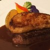 洋食館 ククール - 料理写真:フォアグラのポワレとオースト産穀物牛イチボのソテー～赤ワインソース～


