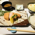 とんかつ食房 厚○ - 上品なトンカツだ、、！(*´-`)