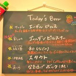 CHICKEN  BOY - 樽がなくなり次第、新しいものに変わります。自分の好きなビール見つけてください♪