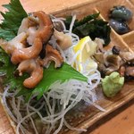 得一 - さざえお造り〜( ´∀.｀)/￥380円