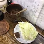 やきとり屯 - 屯味噌はニンニク味噌みたいな