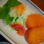 レストラン＆カフェ 十和田 - ミートコロッケ定食
