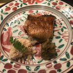 はらまさ - ノドグロ、鯛子、フキ味噌