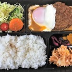 大洗手作り弁当 BEN.TO - 手ごねハンバーグ弁当（デミグラスソースORおろし）