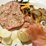 ピッツェリア・エ・バール・レガーメ - 前菜の小盛り