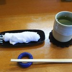 Ginzushi - おしぼり、お茶