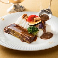 ビーフカレー 温野菜添え