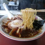 青島食堂 - 麺かため（青島ラーメンチャーシュー増し）