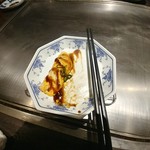 Chibou - ミックスランチに付いているミニとんぺい焼き