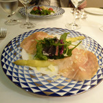 リストランテ・マッサ - ホワイトアスパラガスと生ハム