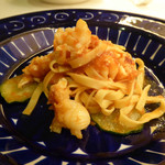 パヴェッテ　オマール海老のトマトソース