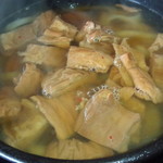 うどん万福 - もつうどん