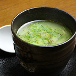 炭火焼鳥 喜心 - 白湯スープ
