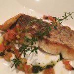 本日の鮮魚の香草オーブン焼き