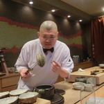 照寿司 - このあわびだす