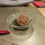 照寿司 - 肝ソースにしゃり