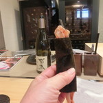 照寿司 - 赤貝ヒモ