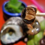 いとはん三日月 - 昼間から食べる　サザエの壷焼き