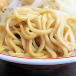 ラーメン二郎 - 麺