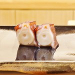 日本橋蛎殻町 すぎた - リクエストした佐島の蛸