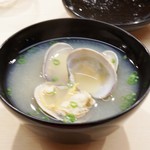 日本橋蛎殻町 すぎた - アサリ汁